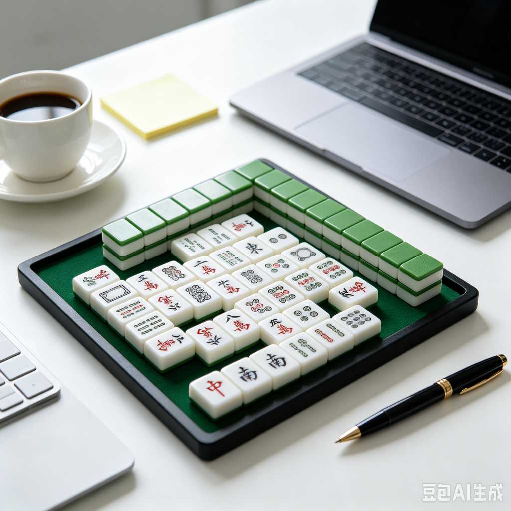 hand carved mahjong tiles
