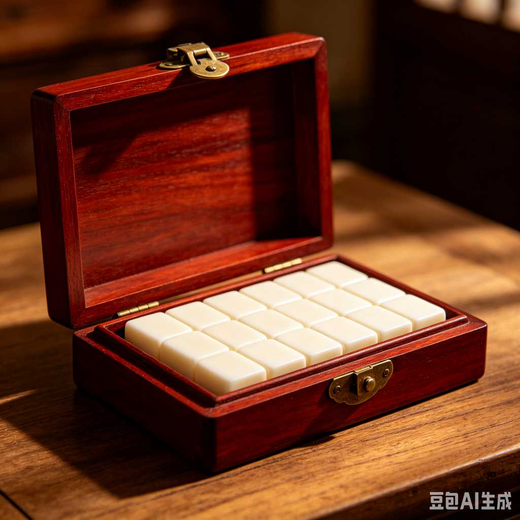 small mahjong mat portable